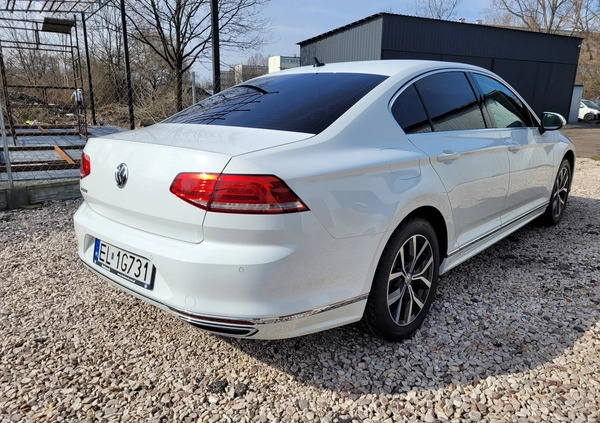 Volkswagen Passat cena 87500 przebieg: 75000, rok produkcji 2018 z Łódź małe 352